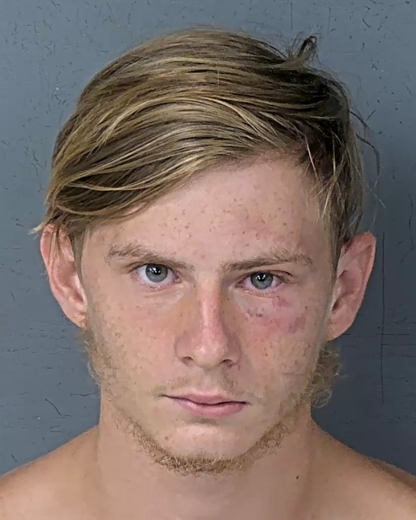 Booking photo listed by HCSO